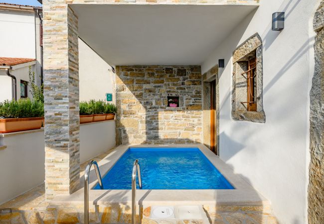 House in Grožnjan - Casa Piccola Leona with pool in Groznjan